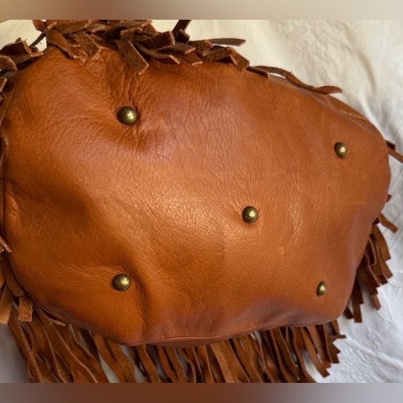 Frye Fringe Leather Shoulder Bag - Picture 15 of 15